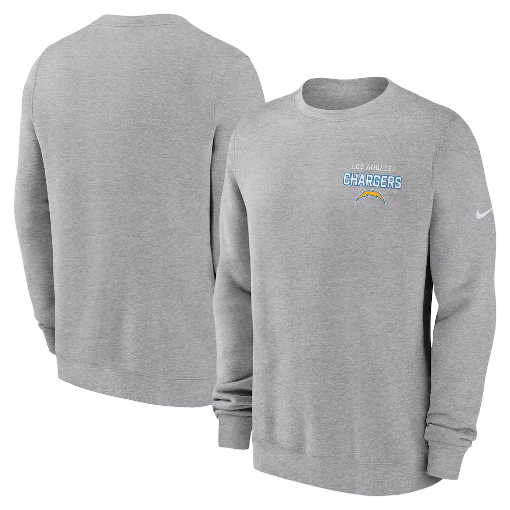 2026 NFL Los Angeles Chargers round-neck sweatshirt 01